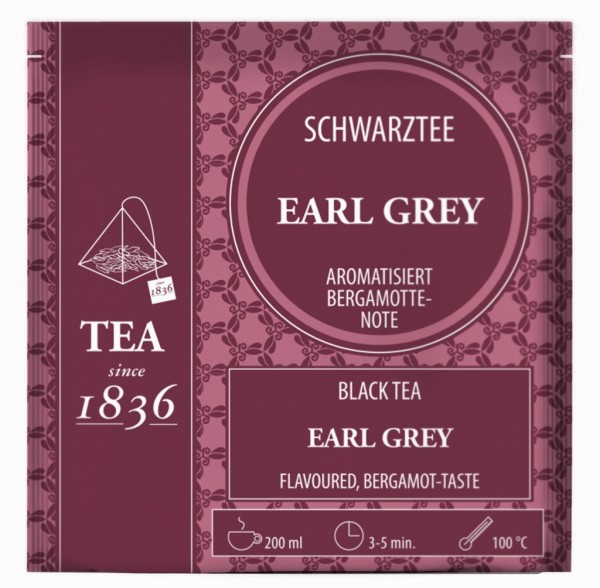 Earl Grey Bergamotte-Note Schwarztee