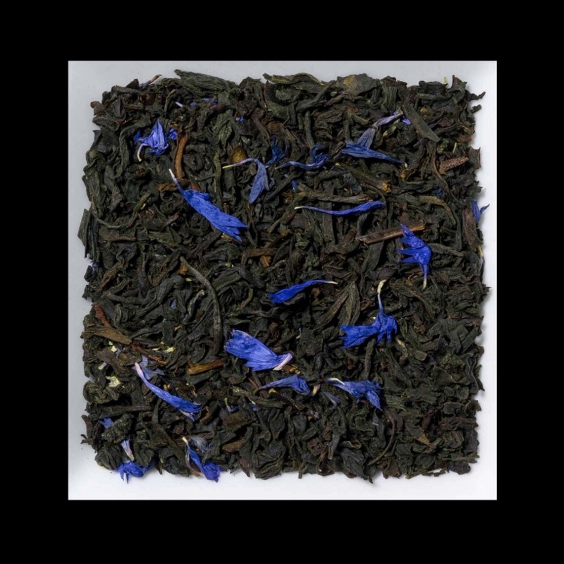 English Earl Grey Blue Flower Aromatisierter schwarzer Tee