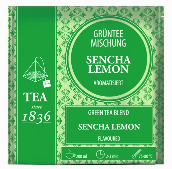Grünteemischung Sencha Lemon aromatisiert